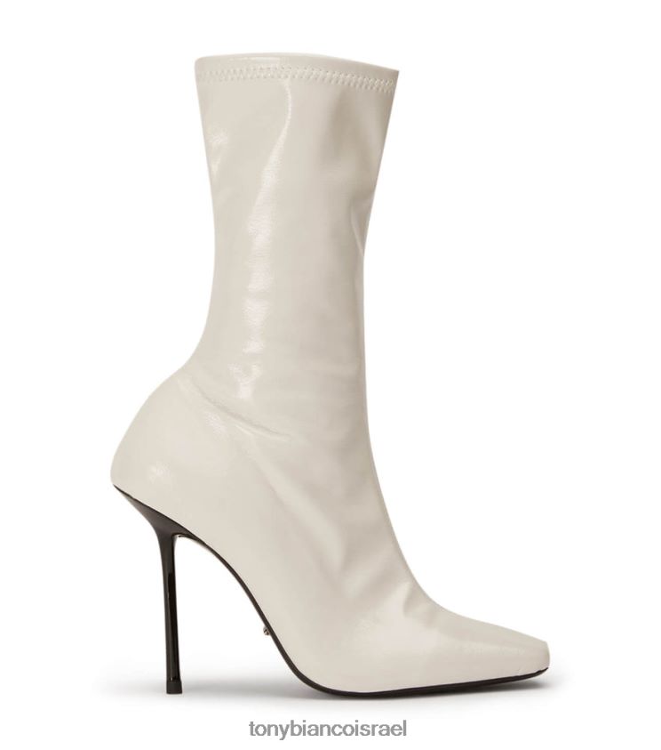 פטנט ecru crinkle